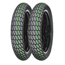 MITAS OPONA 130/80-19 (27X7-19) H-18 SS FLAT TRACK NHS TT PRZÓD/TYŁ DOT 2022 (DOT:CTDD) (PODWÓJNY ZIELONY PASEK) (23408)