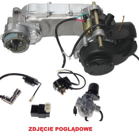 SILNIK KOMPLETNY JOG50 2T D40MM OŚ KOŁA12” GY61500005