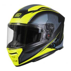 Kask ORIGINE PISTA ELEMENTARY + BT matt fluo yellow black XL