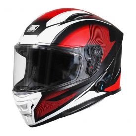 Kask ORIGINE PISTA ELEMENTARY + BT matt red black M