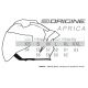 Kask ORIGINE APRICA ESSENTIAL gloss black white L