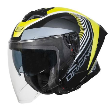 Kask ORIGINE APRICA SHADE matt fluo yellow black XL
