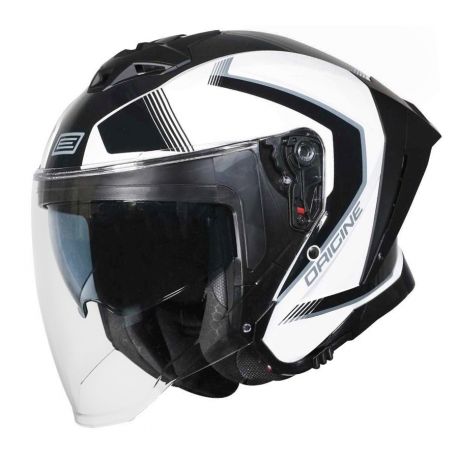 Kask ORIGINE APRICA ESSENTIAL gloss black white XXL