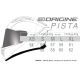 Kask ORIGINE PISTA MESH gloss white cool grey XL