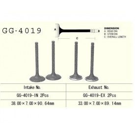 VESRAH - ZAWÓR SSĄCY SILNIKA GG-4019-IN