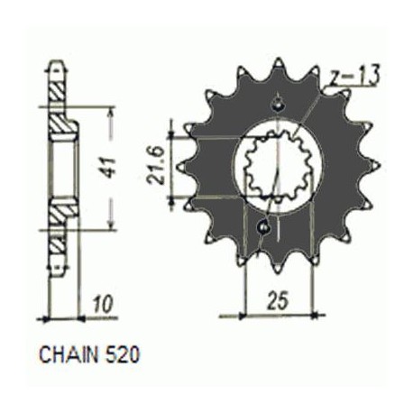 SUNSTAR ZĘBATKA NAPĘDOWA SUNF387-15