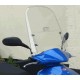 Szyba uniwersalna z mocowaniem motocykl skuter 44,5x45cm Power Force