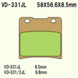 KLOCKI HAMULCOWE VESRAH VD-331/2JL