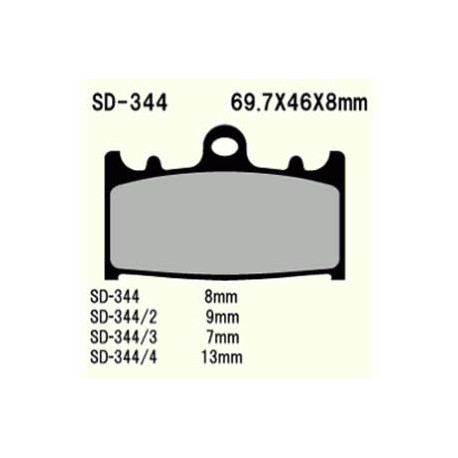 KLOCKI HAMULCOWE VD-344/3