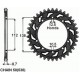 ZESTAW NAPĘDOWY HONDA VTR1000F 97-05 FIRE STO DID50ZVMX 102 SUNF522-16 SUNR1-5485-41