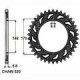 ZESTAW NAPĘDOWY SUZUKI DR800 BIG 91-93 DID520VX2 116 SUNF384-15 SUNR1-3667-47