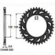 ZESTAW NAPĘDOWY SUZUKI DRZ400SM 05-15 DID520ZVMX 110 SUNF323-15 SUNR1-3577-41