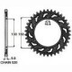 ZESTAW NAPĘDOWY HONDA NX650 89-91 DOMINATOR DID520ZVMX 110 SUNF387-15 SUNR1-3612-46
