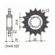 ZESTAW NAPĘDOWY KAWASAKI ZX6R 95-97 NINJA DID525VX ZŁOTY 108 SUNF413-15 SUNR1-4529-40