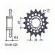 ZESTAW NAPĘDOWY APRILIA RST1000 01-04 FUTU DID525VX ZŁOTY 108 SUNF422-16 SUNR1-4695-43