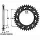 ZĘBATKA NAPĘDZANA SUNSTAR SUNR1-5405-43 (JTR1493.43)