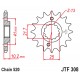 ZESTAW NAPĘDOWY HONDA NX650 95-01 DOMINAT DID520ZVMX 110 JTF308.15 JTR245/2.46 (520ZVMX-JT-NX650 95-01 DOMINAT)