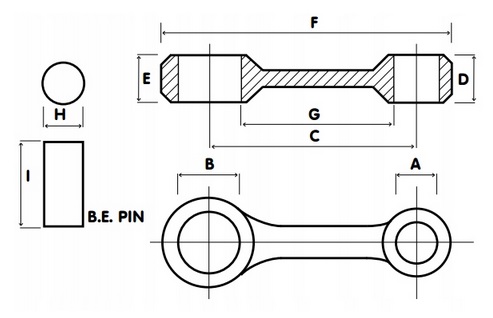 Cylinder Kit Airsal Sport 70cc, Peugeot leżący LC | Dobra